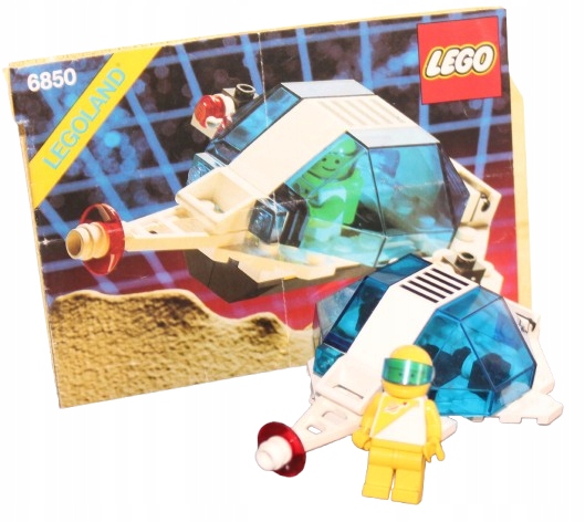 LEGO SPACE CLASSIC FUTRON 6850-2 INSTRUKCJA ZESTAW Auxiliary Patroller