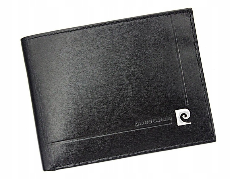Pierre Cardin peněženka z přírodní kůže černá YS507.1 325 muž