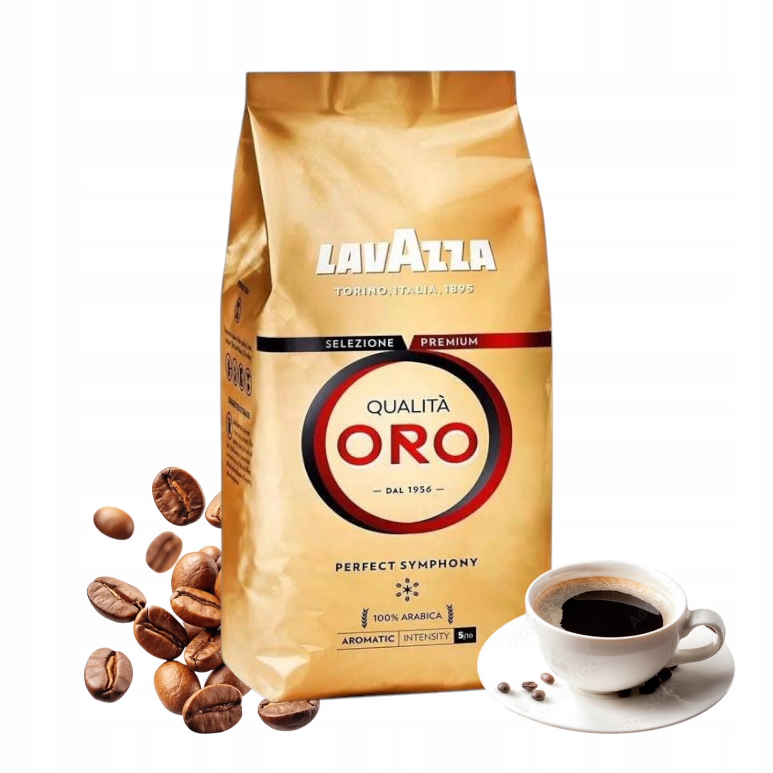 Levně Lavazza káva Qualita Oro Arabica 100% zrnková 1 kg 1000 g