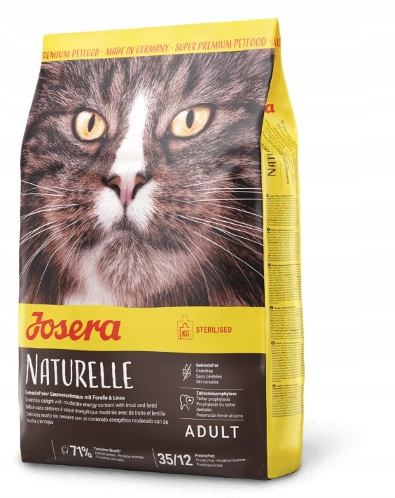 Levně Josera Naturelle pro kočky po sterilizaci 2 kg