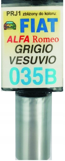 Fiat Alfa Romeo 035B Grigio Vesuvio Lakier Samochodowy Zaprawka Do Rys 10ML
