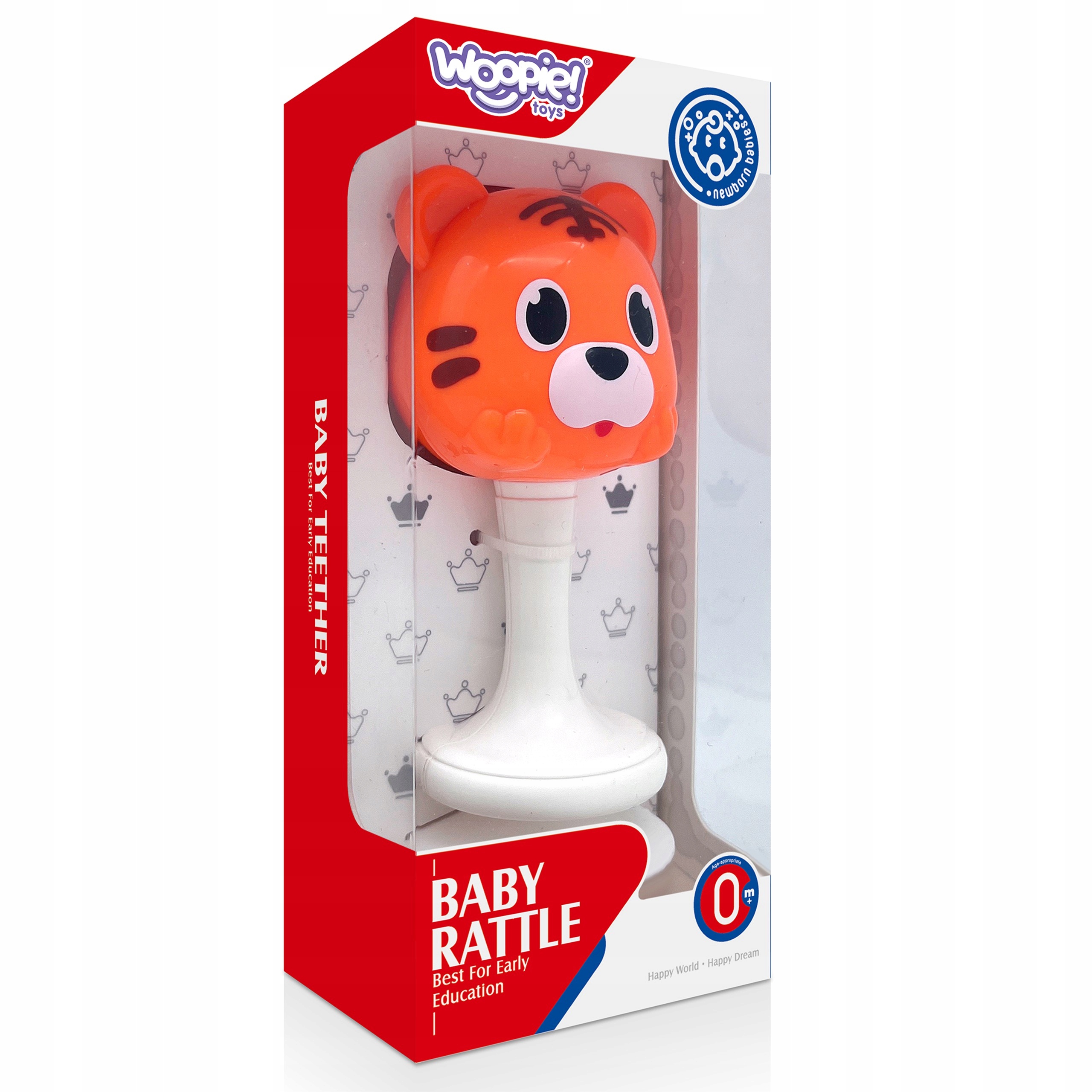 WOOPIE BABY GRZECHOTKA Z PRZYSSAWKĄ TYGRYSEK Kod producenta 49515
