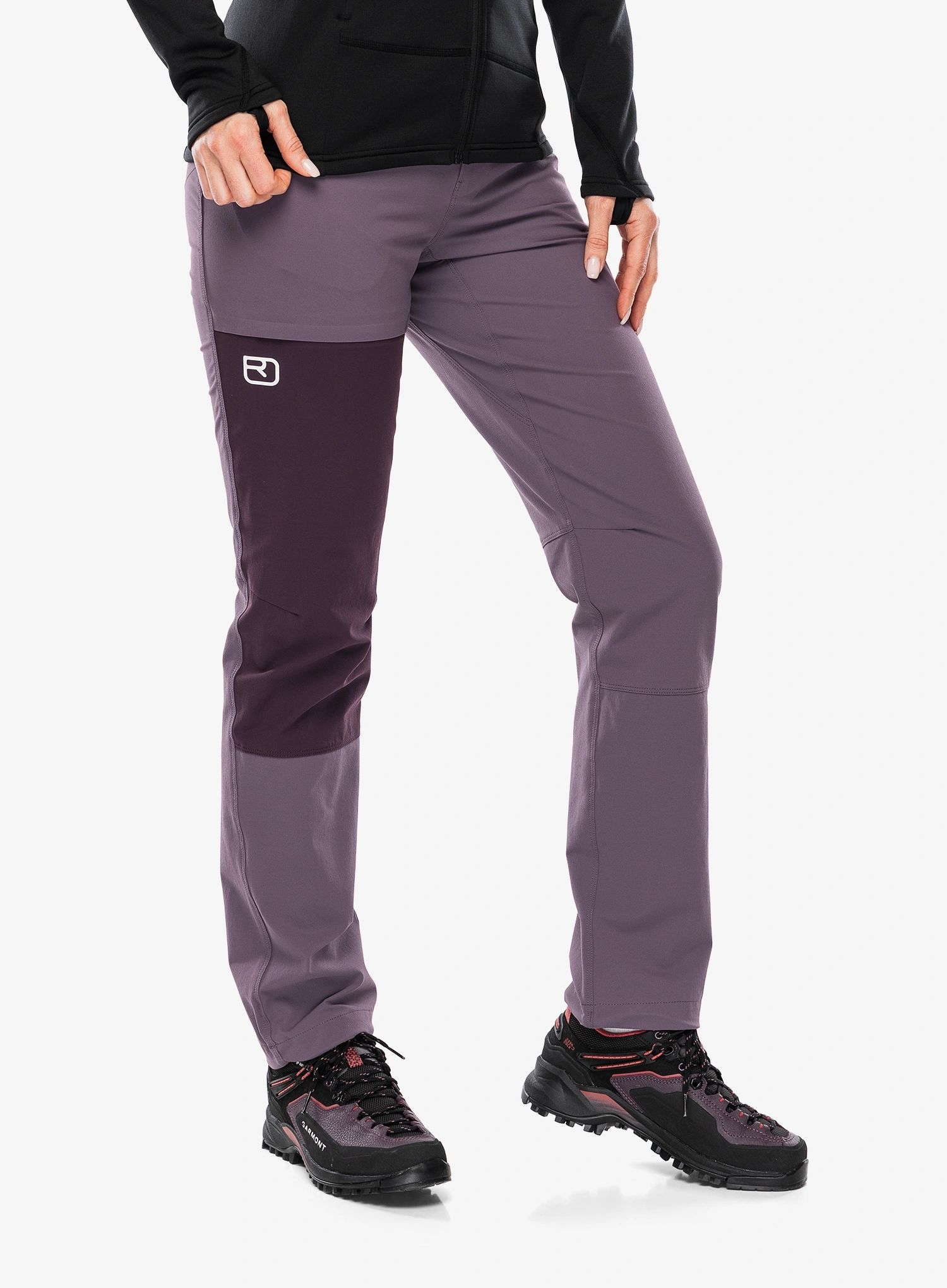 Spodnie softshell damskie Ortovox Brenta Pants wild berry Xs
