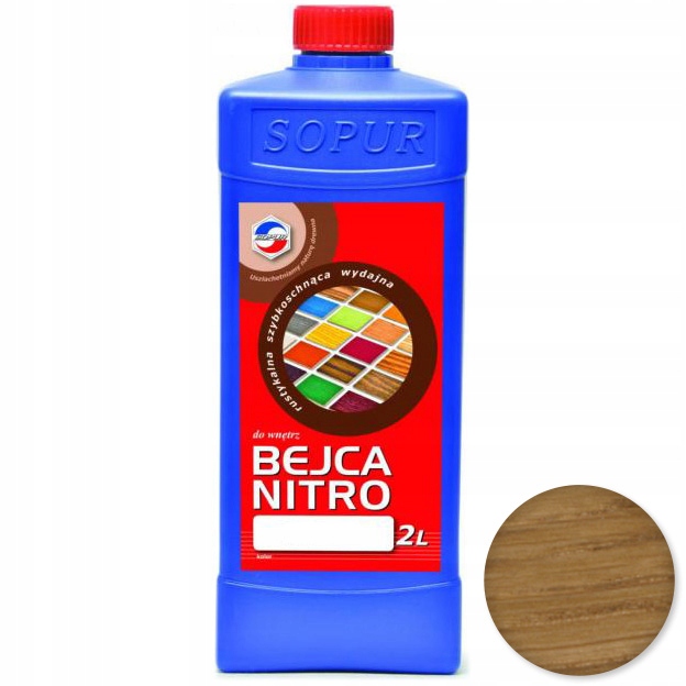 

Bejca nitro do drewna Sopur 2l brunat 22-112