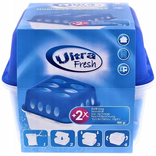 POCHŁANIACZ WILGOCI OSUSZACZ POWIETRZA 2x800g 1600g Kod producenta POCHŁANIACZ WILGOCI PRO