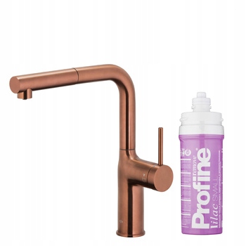 Kfa Kuchynská Batéria, Filtrácia Vody Duero Pure Move, Brushed Rose Gold