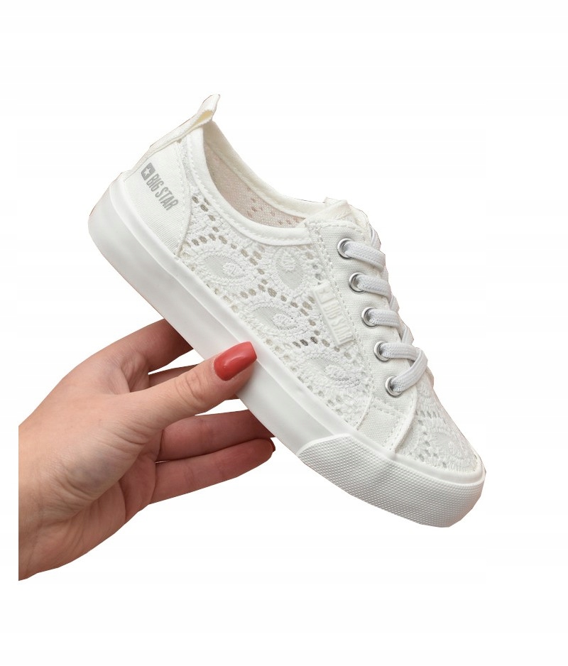 

Trampki dziecięce Big Star JJ374012 Białe 35