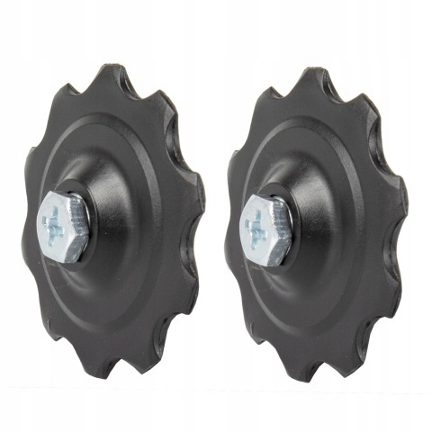Kółka przerzutki 2x 10T do wózka Shimano Sunrace Sram zestaw kółek
