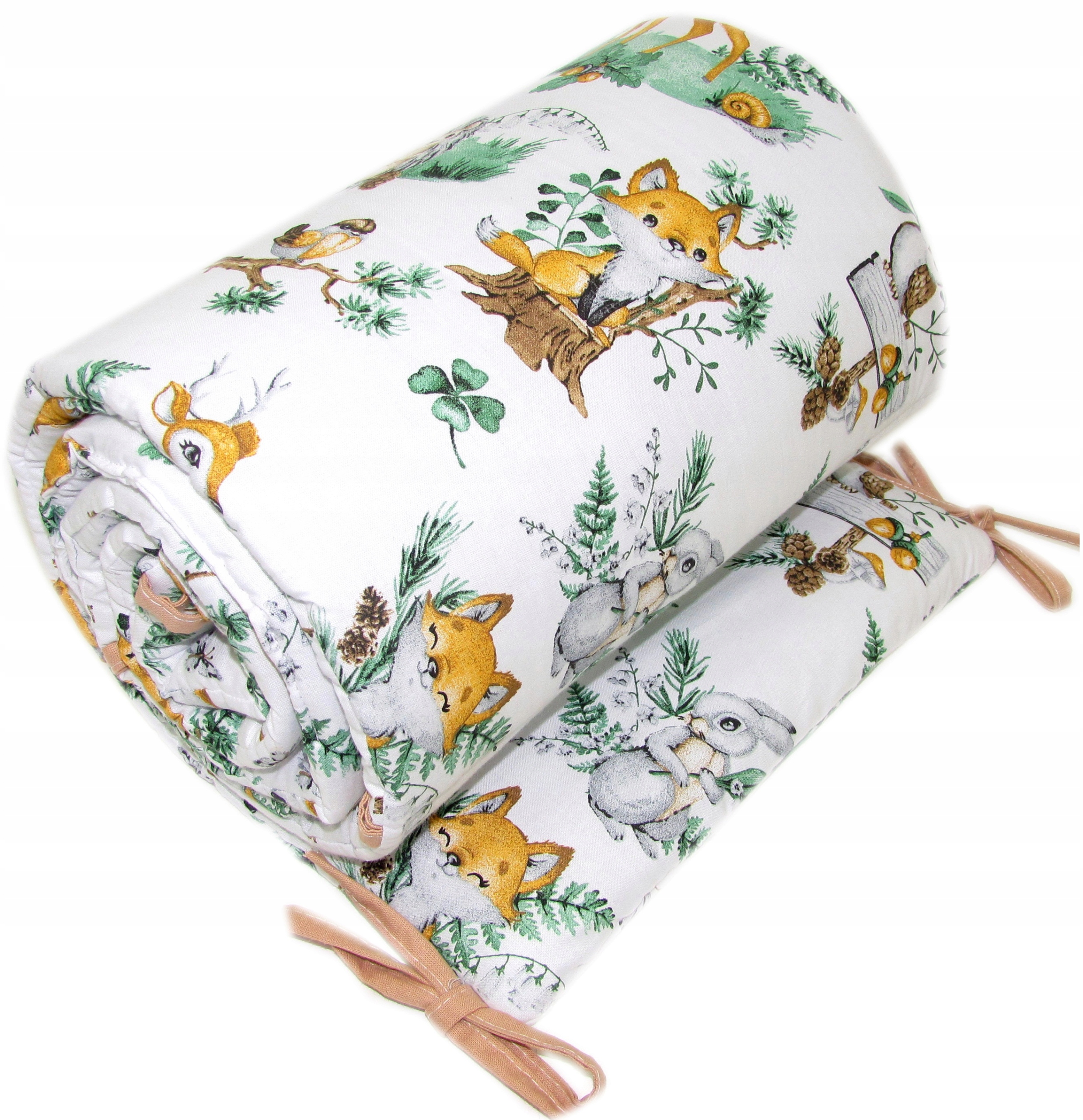 

Dwustronny Ochraniacz 30x180 Do Łóżeczka 120x60