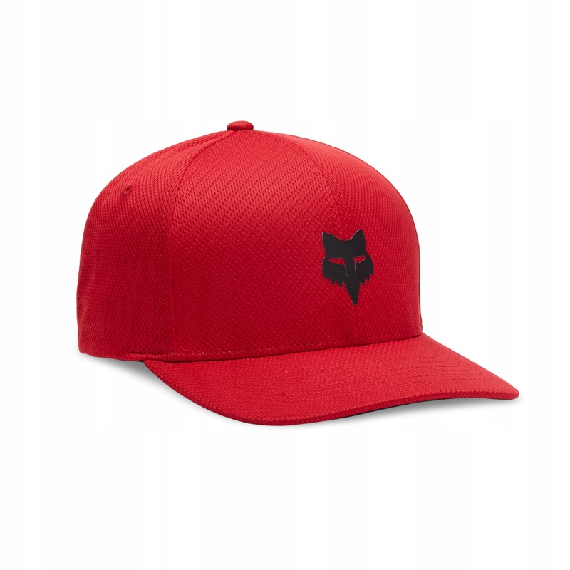 Kšiltovka Fox Head Tech Flexfit Flame Red L/XL