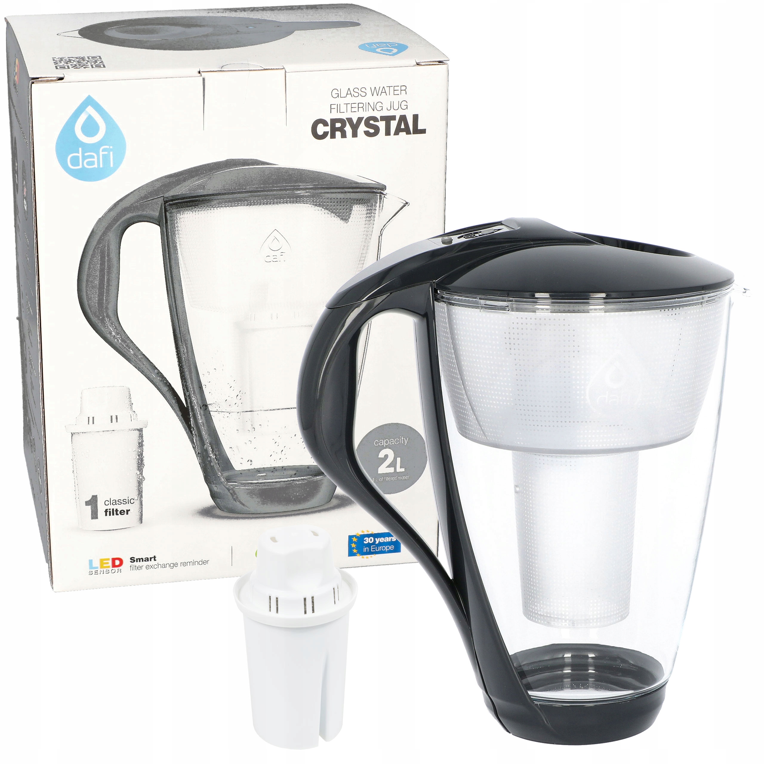

Dzbanek Filtrujący Wodę Dafi Crystal Led Filtr