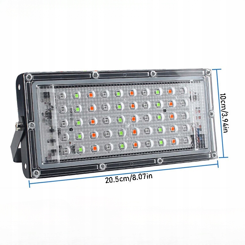 HALOGEN REFLEKTOR NAŚWIETLACZ LED RGB 16 KOLORY LAMPA IMPREZOWY ZEWNĘTRZNY EAN (GTIN) 0884776670434