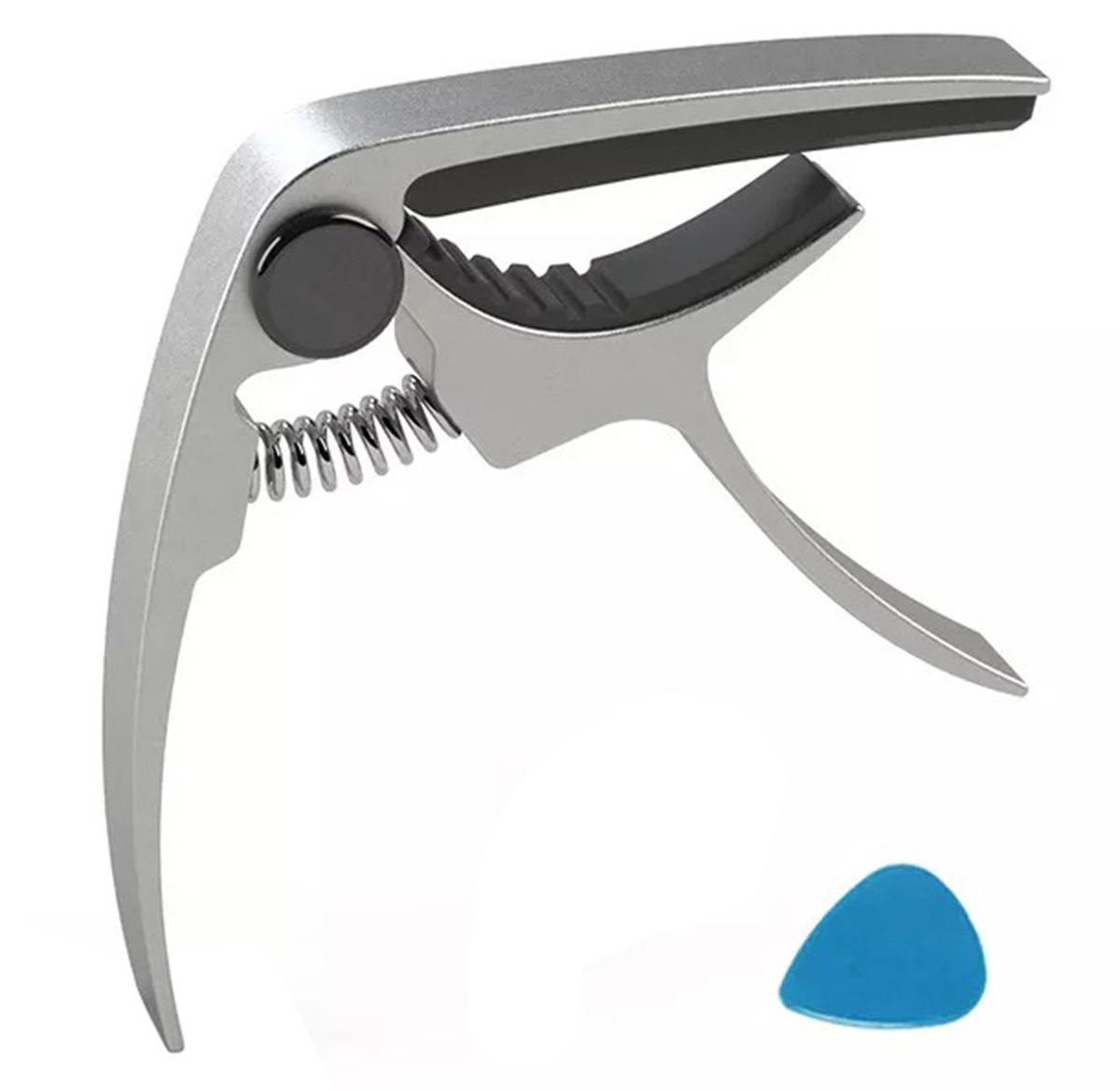 KAPODASTER DO GITARY KLASYCZNEJ AKUSTYCZNEJ METALOWY + KOSTKA AG852