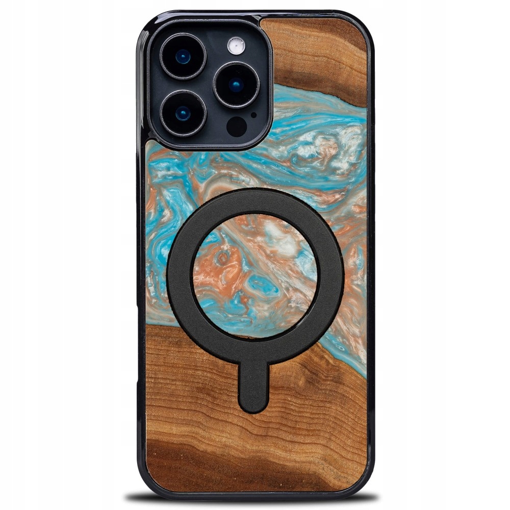 Pouzdro Bewood Unikátní pro iPhone 16 Pro Max Planety Saturn s MagSafe