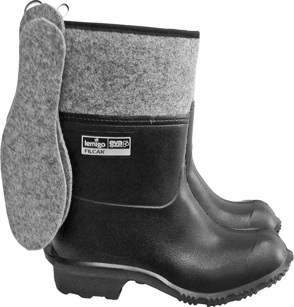 GUMOFILCE EVA KALOSZE PIANKOWE LEMIGO FILCAK r. 42 Płeć mężczyzna