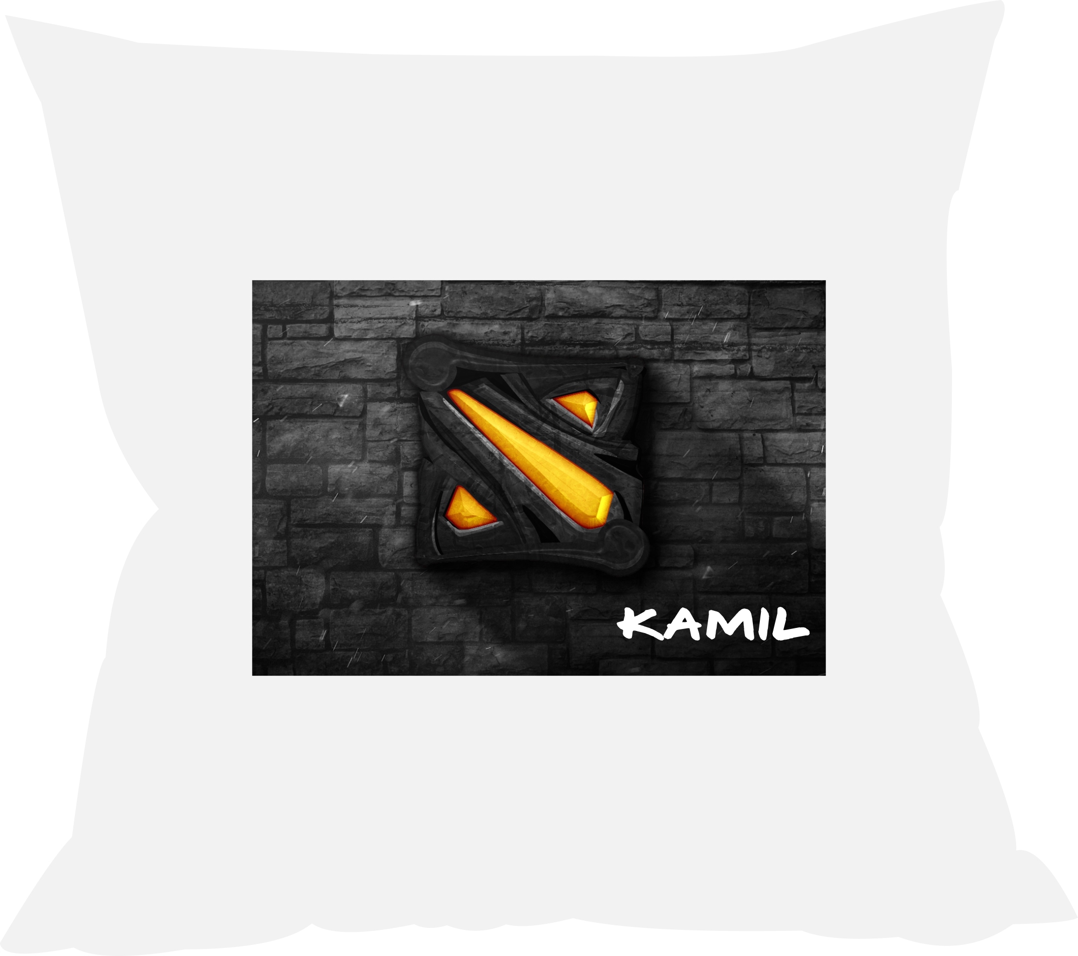 

Poduszka Dota z imieniem Duży Wybór
