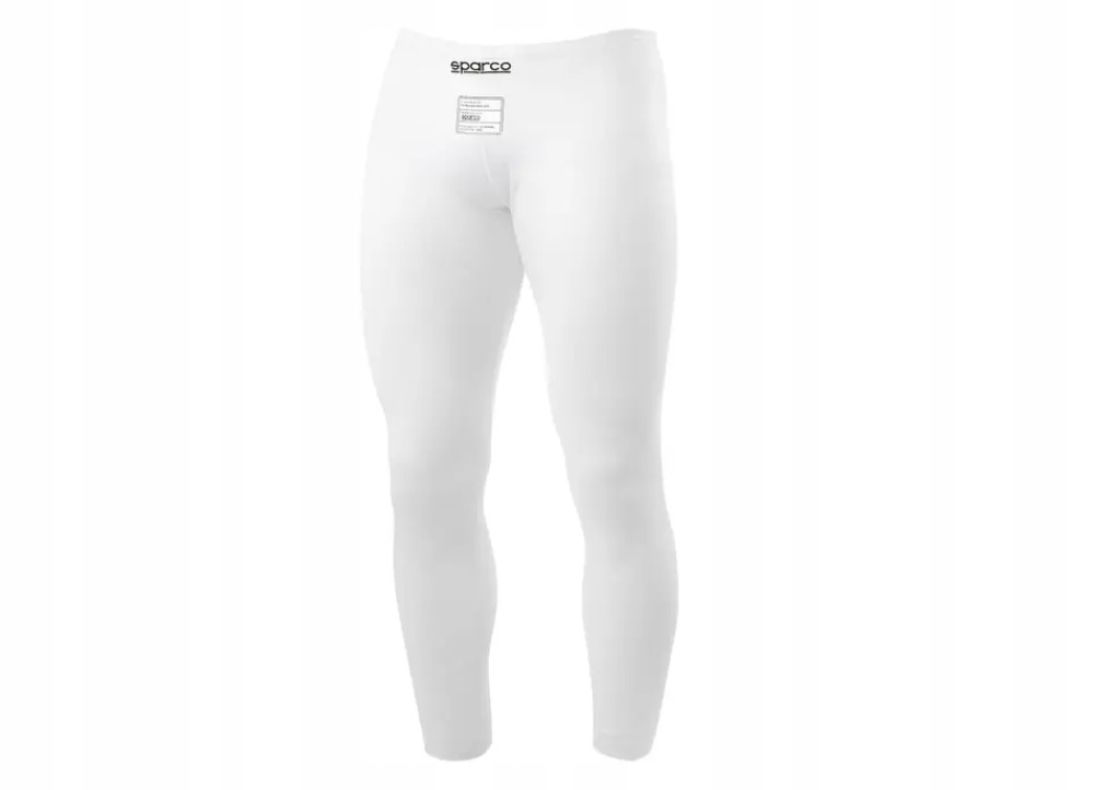 Sparco dlhé nohavice RW-4 s homologizáciou Fia, farba biela, veľkosť XL