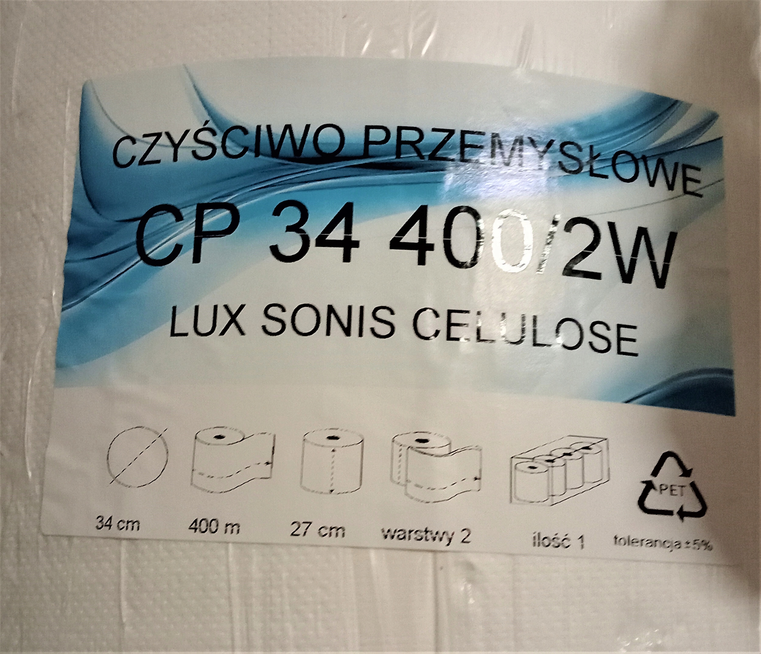 Czyściwo przemysłowe rola 400m Marka Epat