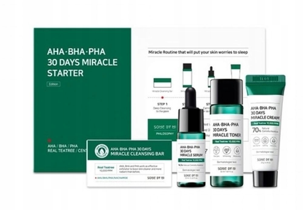 Some By MI Set pro problematickou pleť Aha Bha Pha 30 Days Miracle Starter