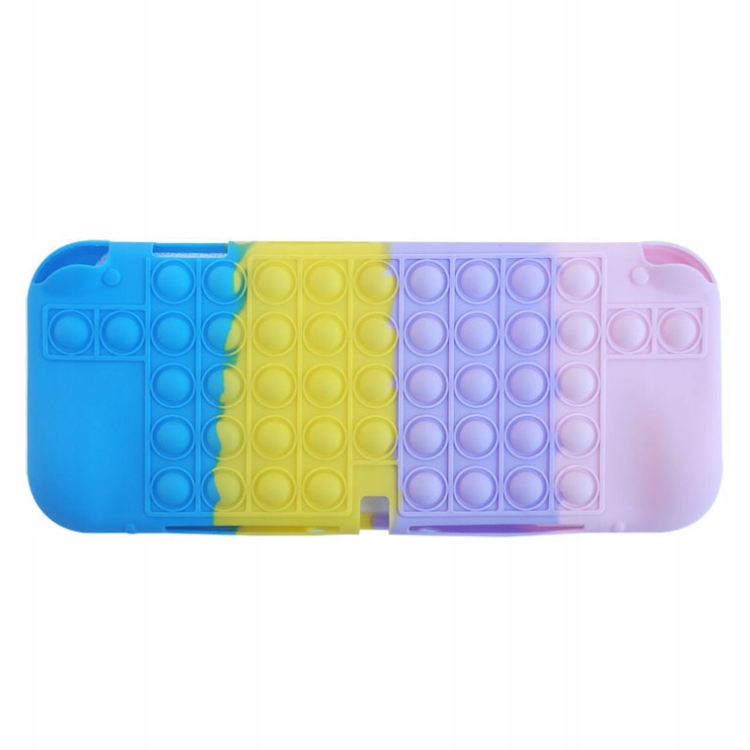 IRIS Silikonowe etui bąbelkowe na konsolę Switch Lite Różowo-Niebieskie