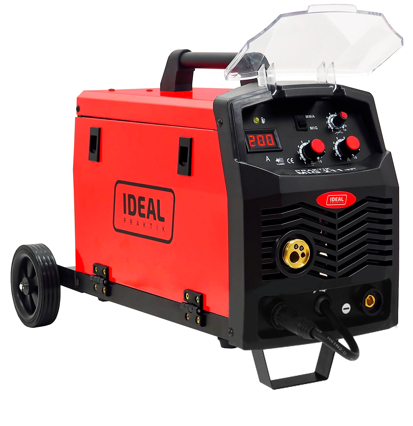 Svařovací Stroj Migomat Ideal Praktik Mig 211 Mma Digital Tig