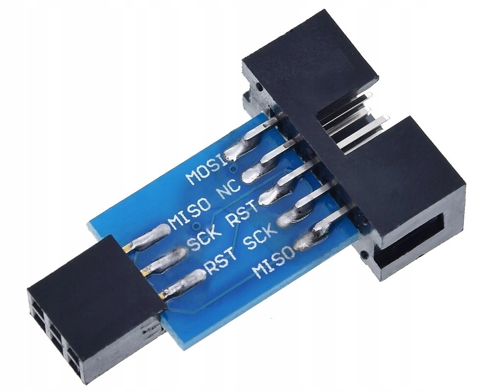 

076 Adapter przejściówka USBAsp 6-10pin Arduino