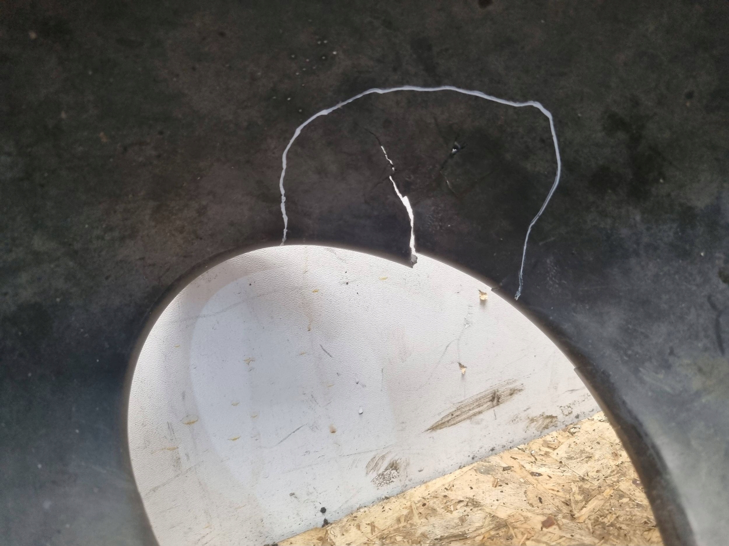 mudguard left front 8223375 BMW 7 E65 E66