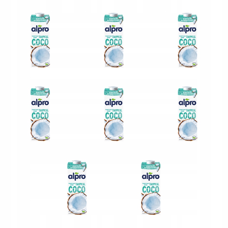 Alpro kokosowo ryżowe 1l X8