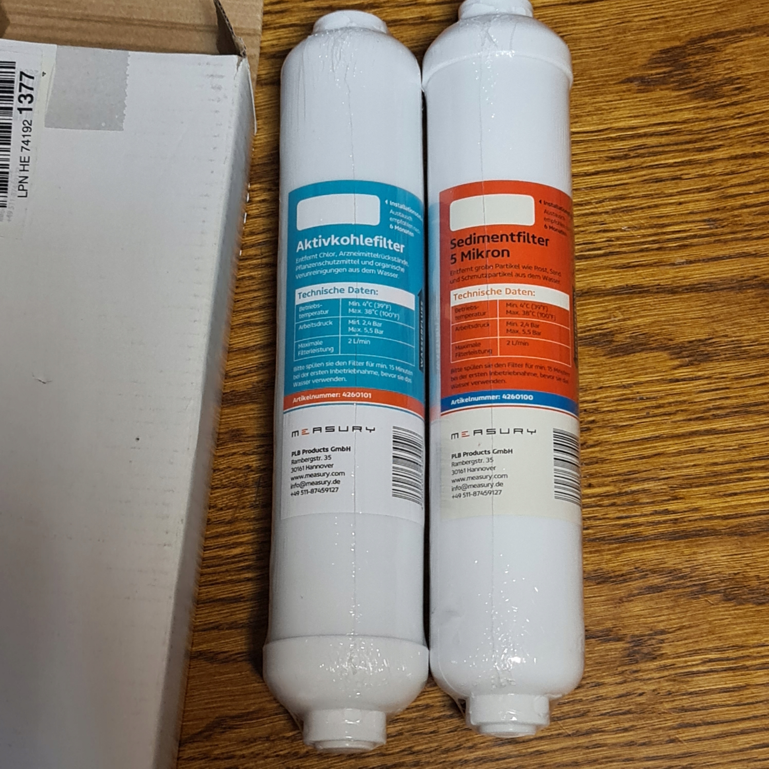 Measury Akwarium osmozy 190 l/dzień system odwróconej osmozy Kod producenta 190L