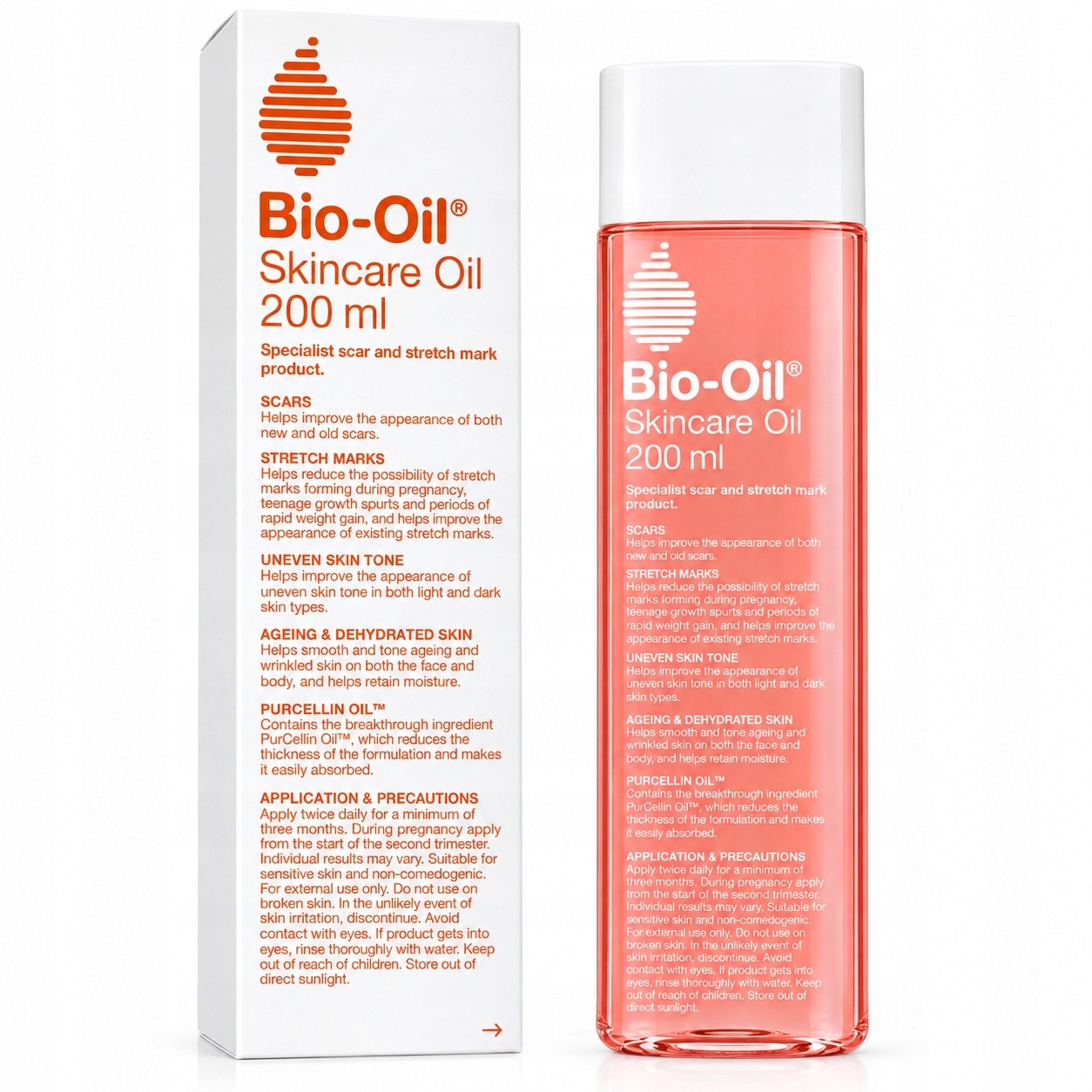 Bio-Oil Skincare Oil Olejek Na Blizny Rozstępy 200 ml Pielęgnacja Skóry