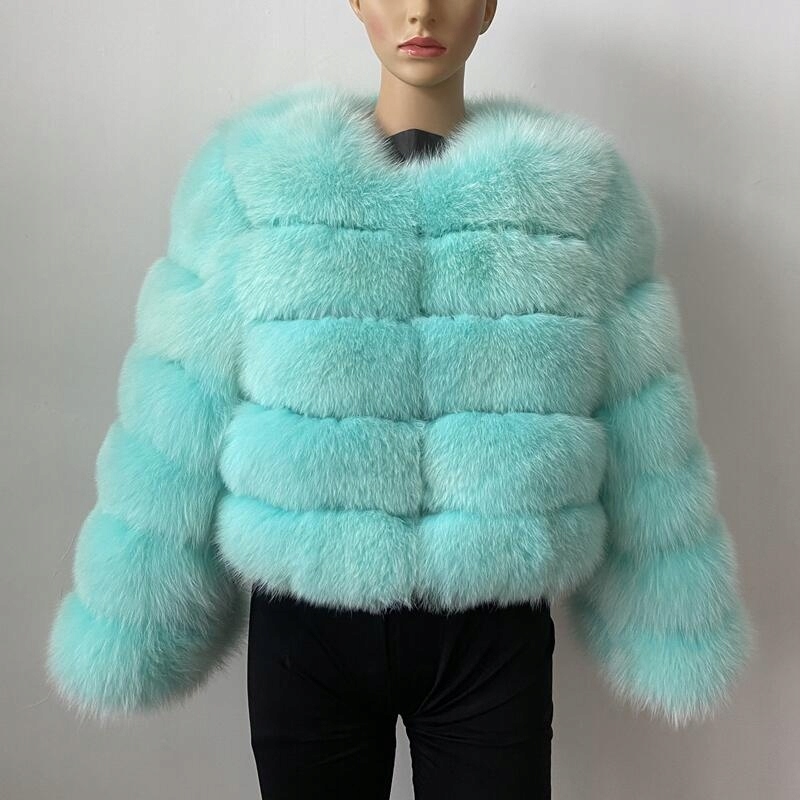 FUTRO NATURALNE LIS PIĘKNY MODEL DUŻO KOLORÓW