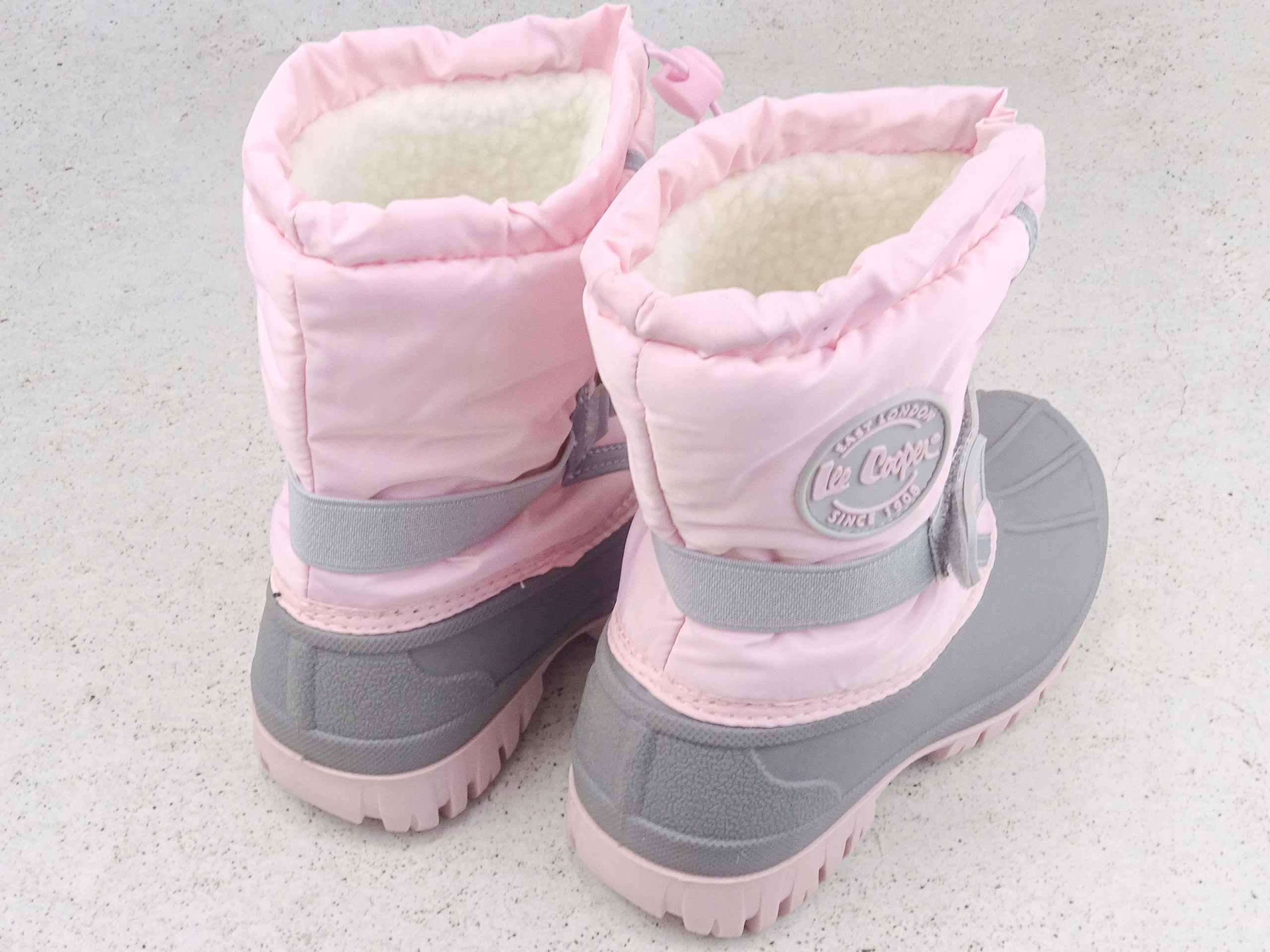 LEE COOPER SNOW ŚNIEGOWCE DZIECIĘCE BUTY OCIEPLANE Materiał tkanina