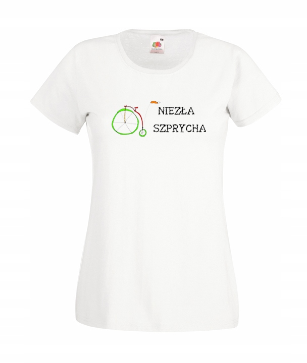 

L Koszulka Damska Rower Niezła Szprycha Bicycle