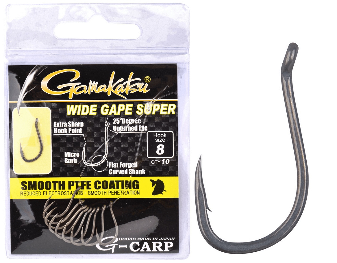 Haki karpiowe Gamakatsu G-Carp Wide Gape Roz.6