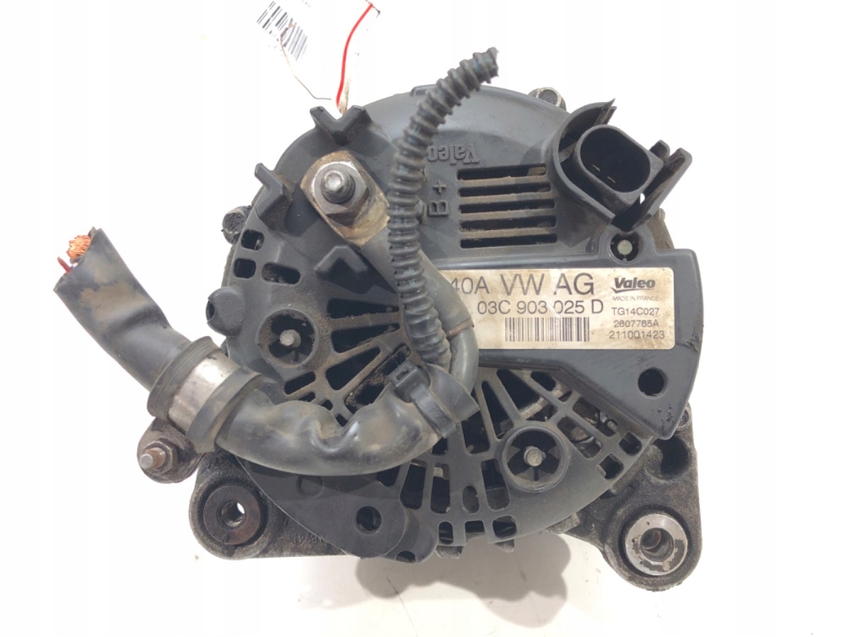 ALTERNATOR VW GOLF VI 03C903025D 1.4 122KM 08-14 Numer katalogowy części 03C903025D