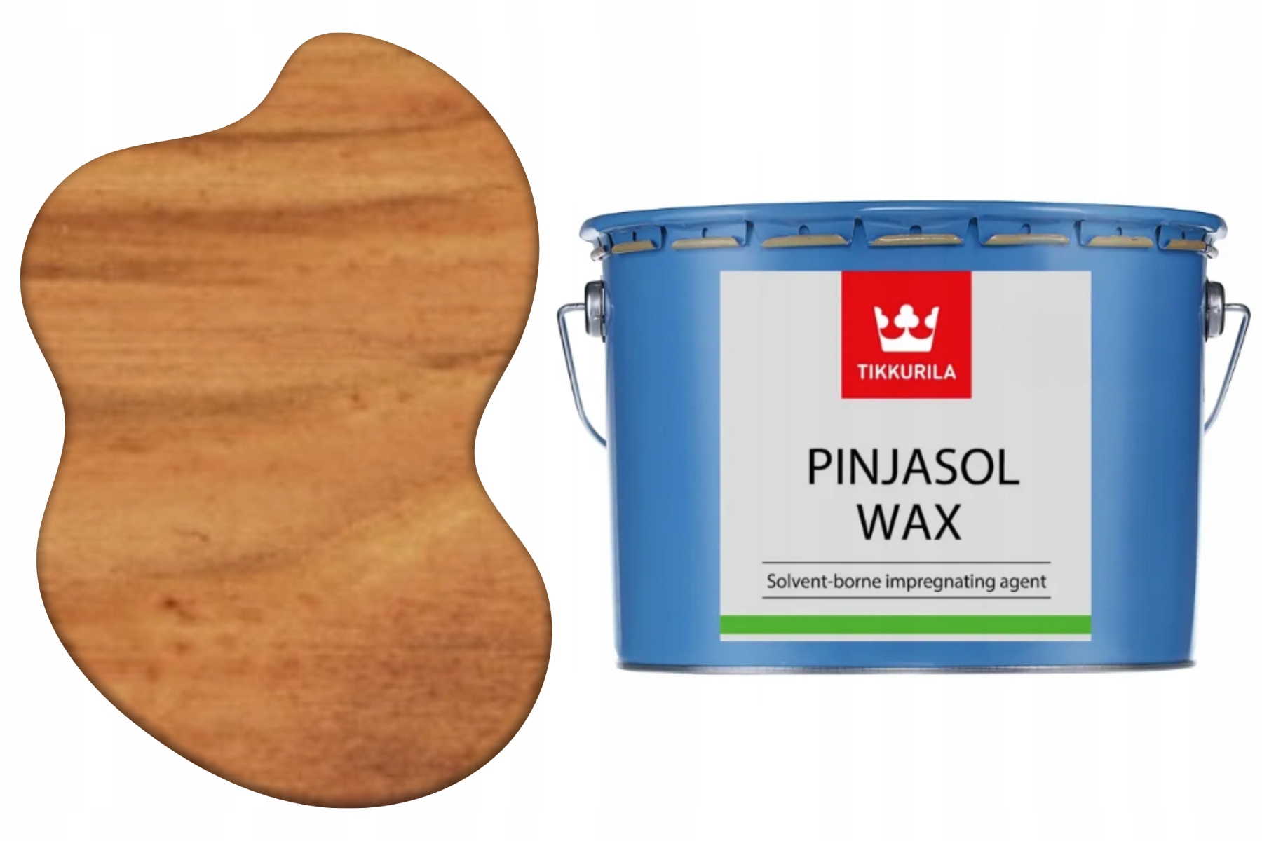 Pinjasol Wax Impregnat Do Drewna z woskiem Pszczelim Kalwados 10L Tikkurila