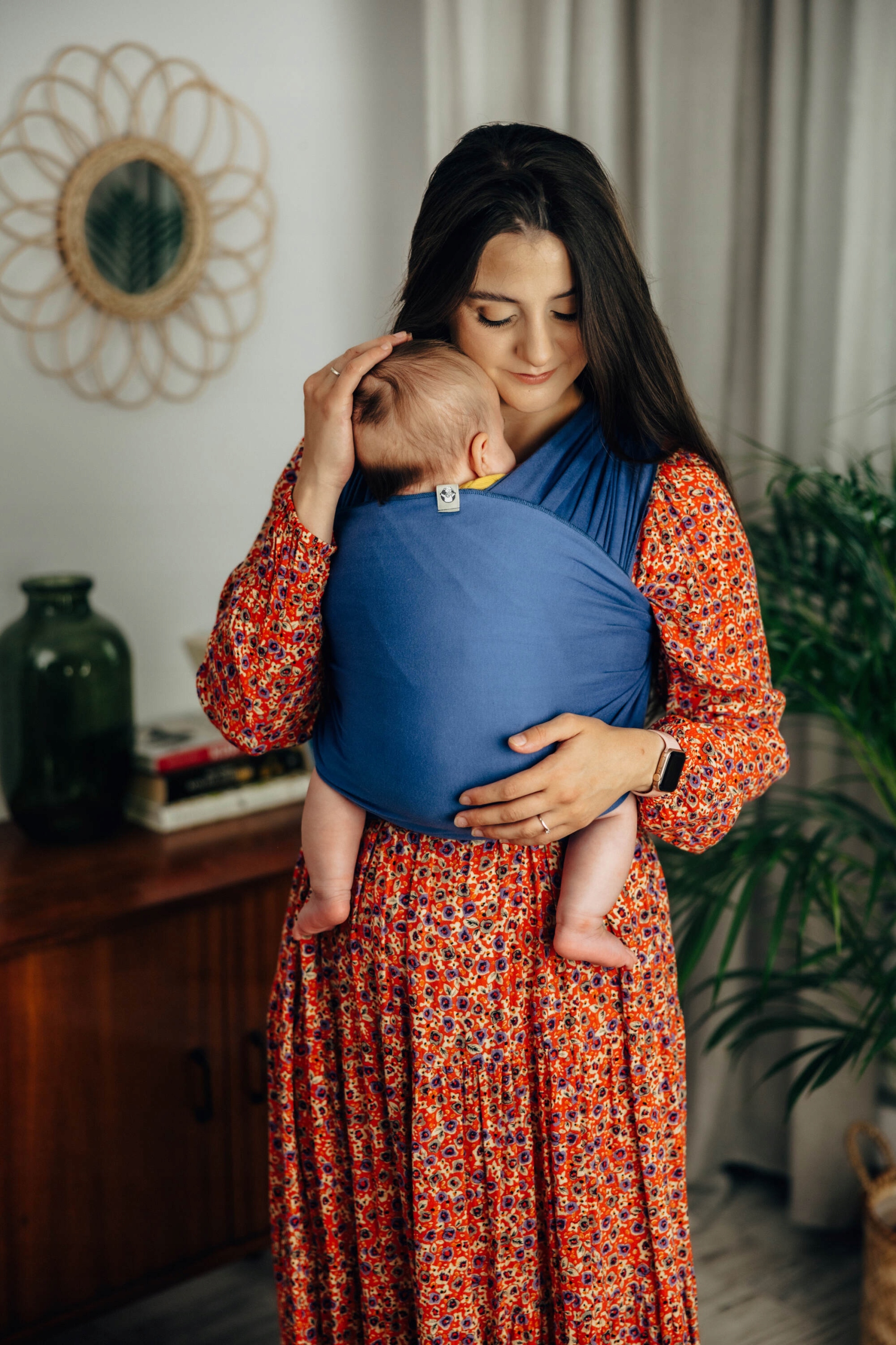 Chusta elastyczna LennyLamb - Lapis Lazuli (5 m.) Kolor Odcienie niebieskiego