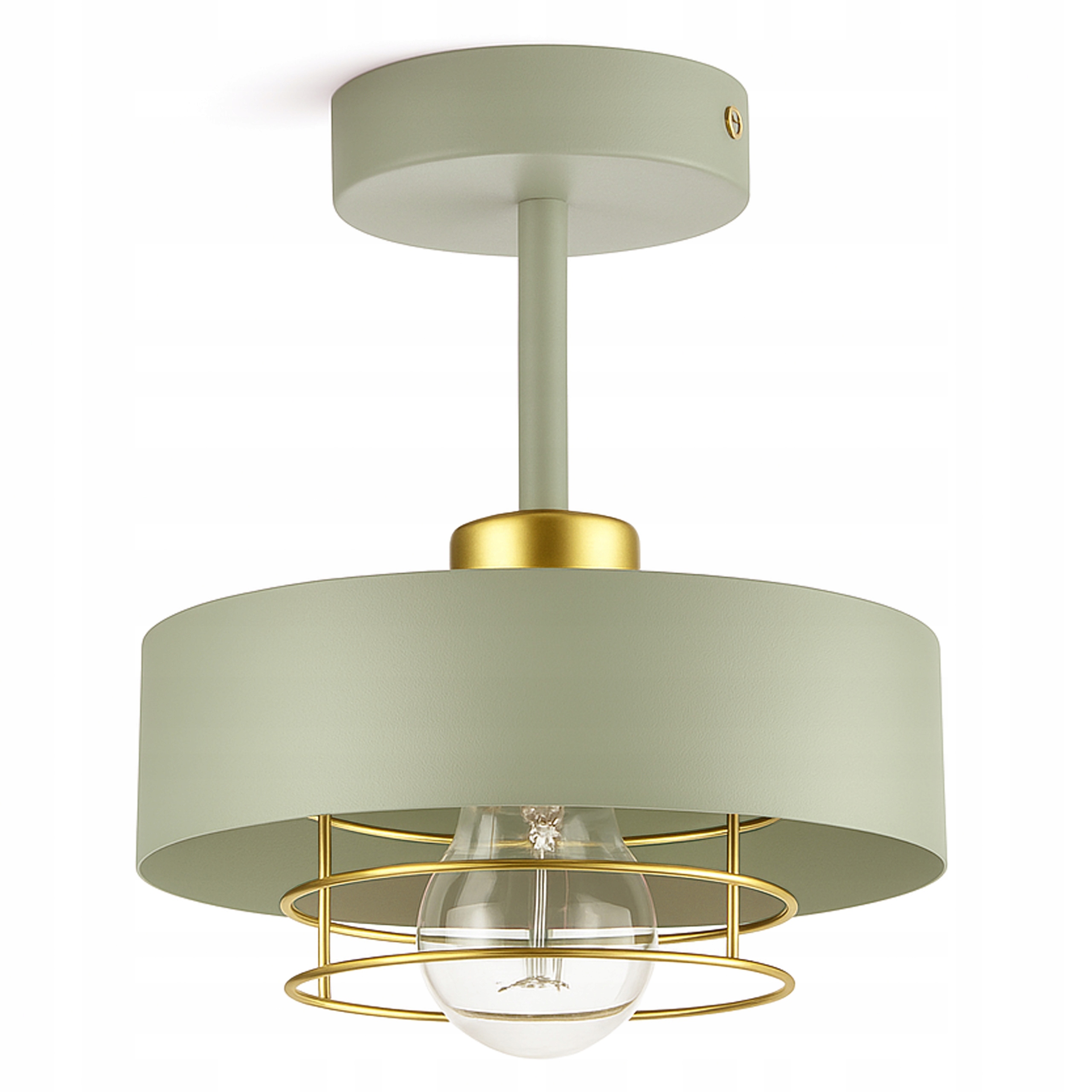 Závěsné Stropní Svítidlo Lustr Stropní Svítidlo Šalvěj, zelená 1xE27 Led 760-ER1