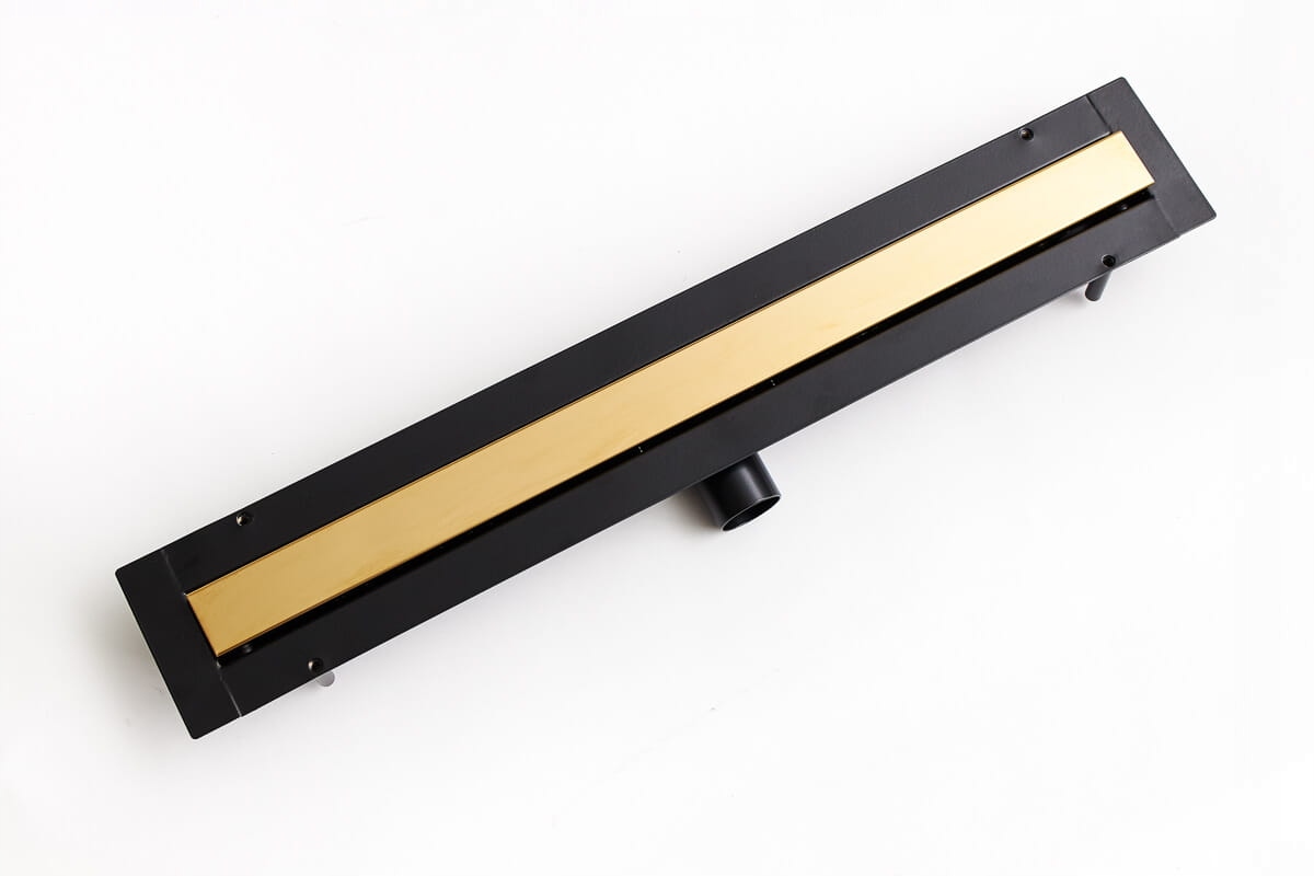 Cedor LinePro lineární odtok 100 cm zlatý lesklý
