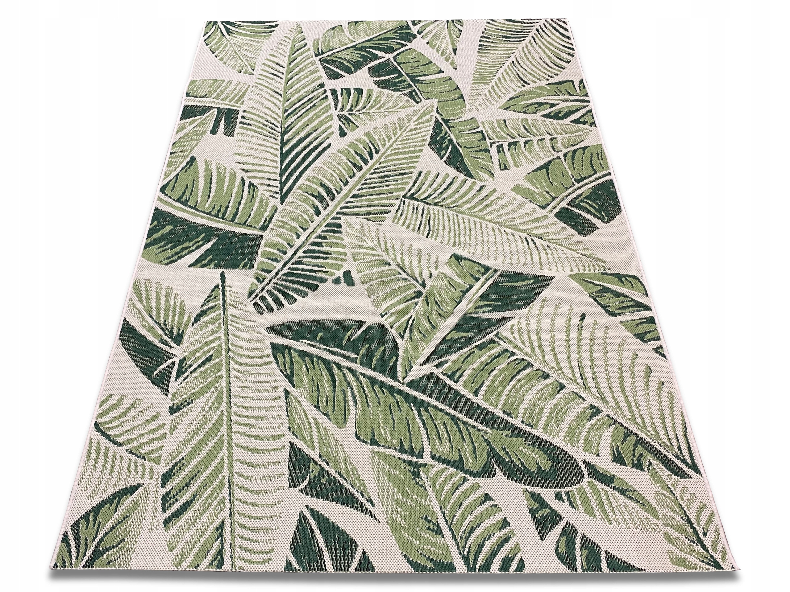 DYWAN SZNURKOWY BALKON TARAS ROŚLINNY 160x230 ZEWNĘTRZNY TKANY NA PŁASKO