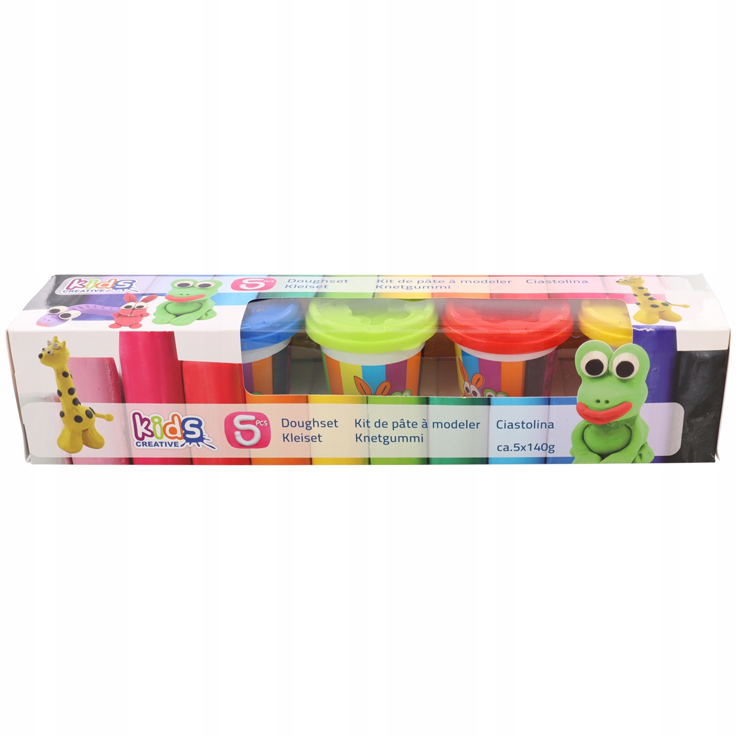 

Ciastolina Kids Creative Duże 5 x 140g