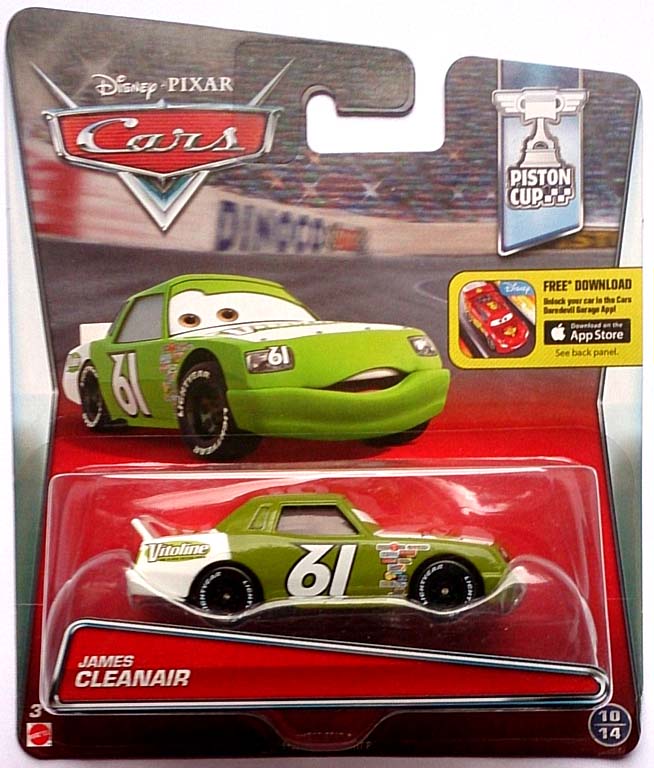 

Mattel Cars Auta James Cleanair 61 1:55 Nowy