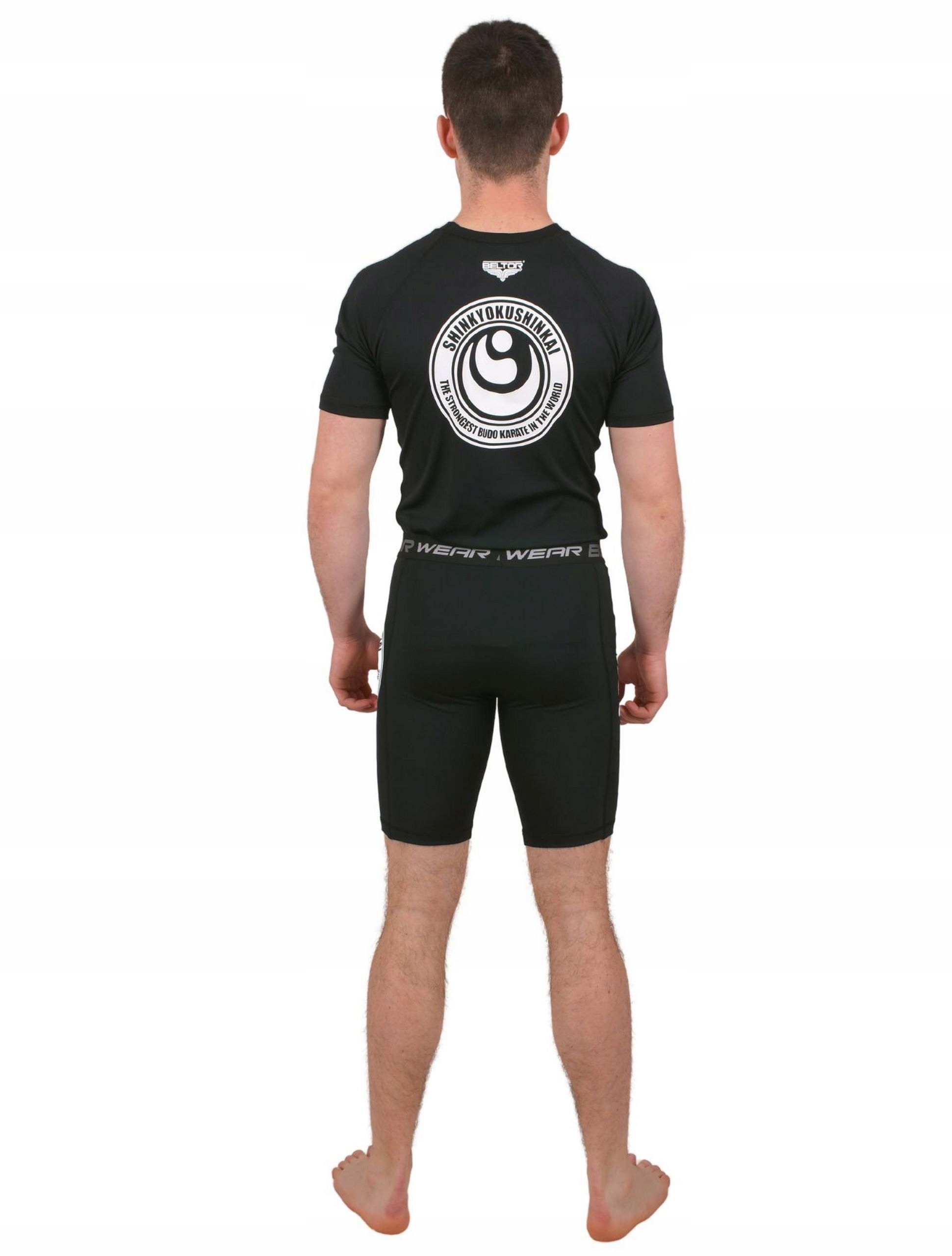 BELTOR KARATE RASHGUARD TERMOAKTYWNY SHINKYOKUSHINKAI 01 CZARNY ROZMIAR L Marka Beltor