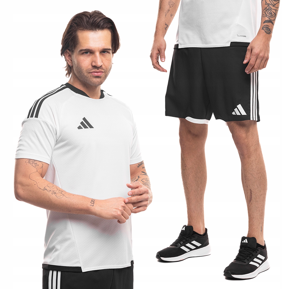 Sportovní oblečení adidas Pánský set Tričko Kraťasy Komplet Tiro 26 vel. M