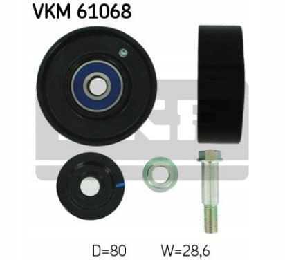 РОЛИК ВЕДУЩИЙ РЕМЕНЯ МНОГОРАЗНАЯ ВКМ 61068