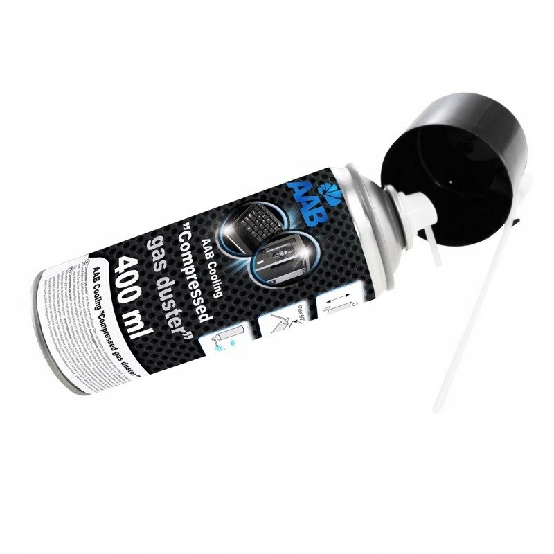 48x AABCOOLING SPRĘŻONE POWIETRZE 400ml + 2x RURKA Kod producenta 5901812998354