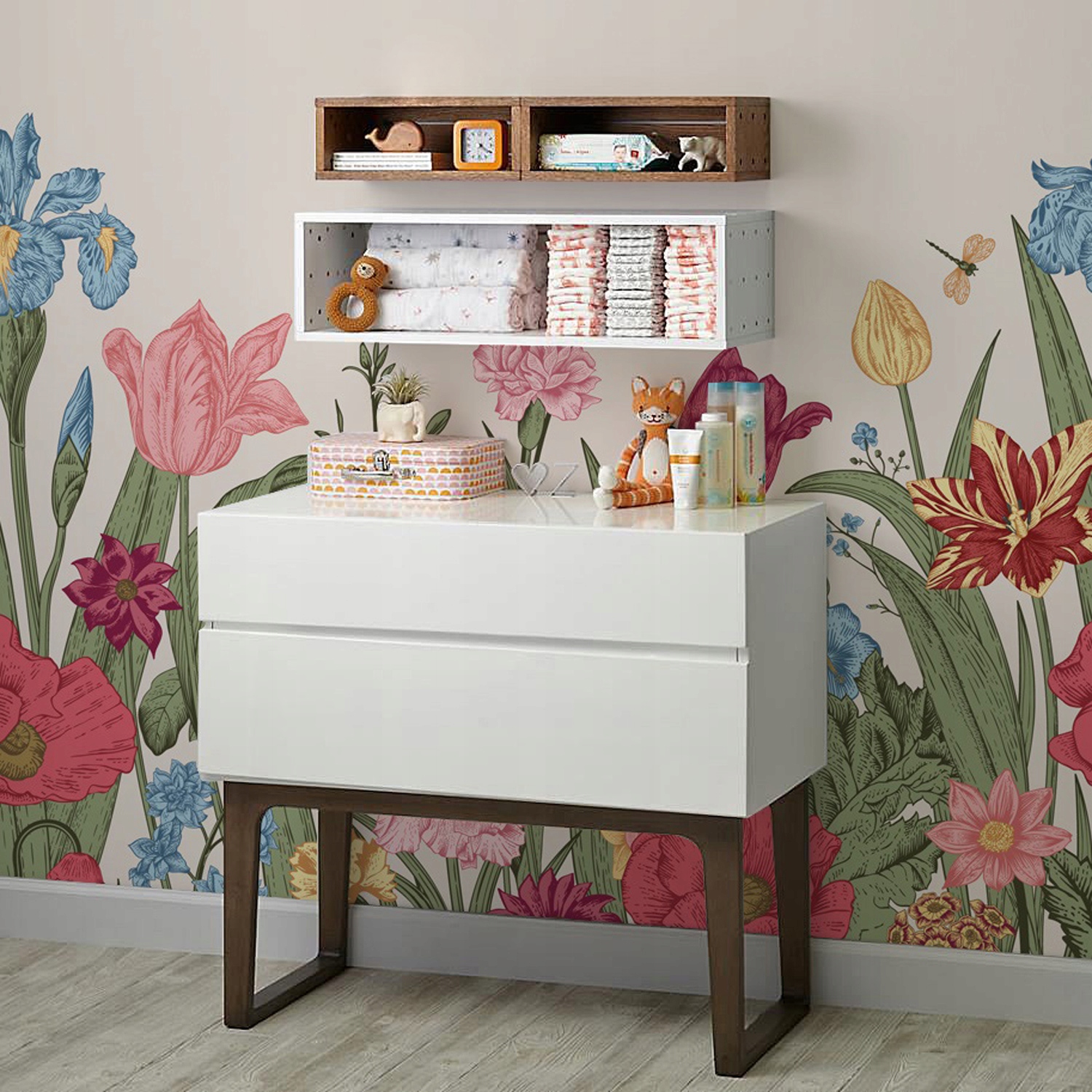 

Tapeta flizelinowa Kolorowa łąka kwiatów 152x104cm