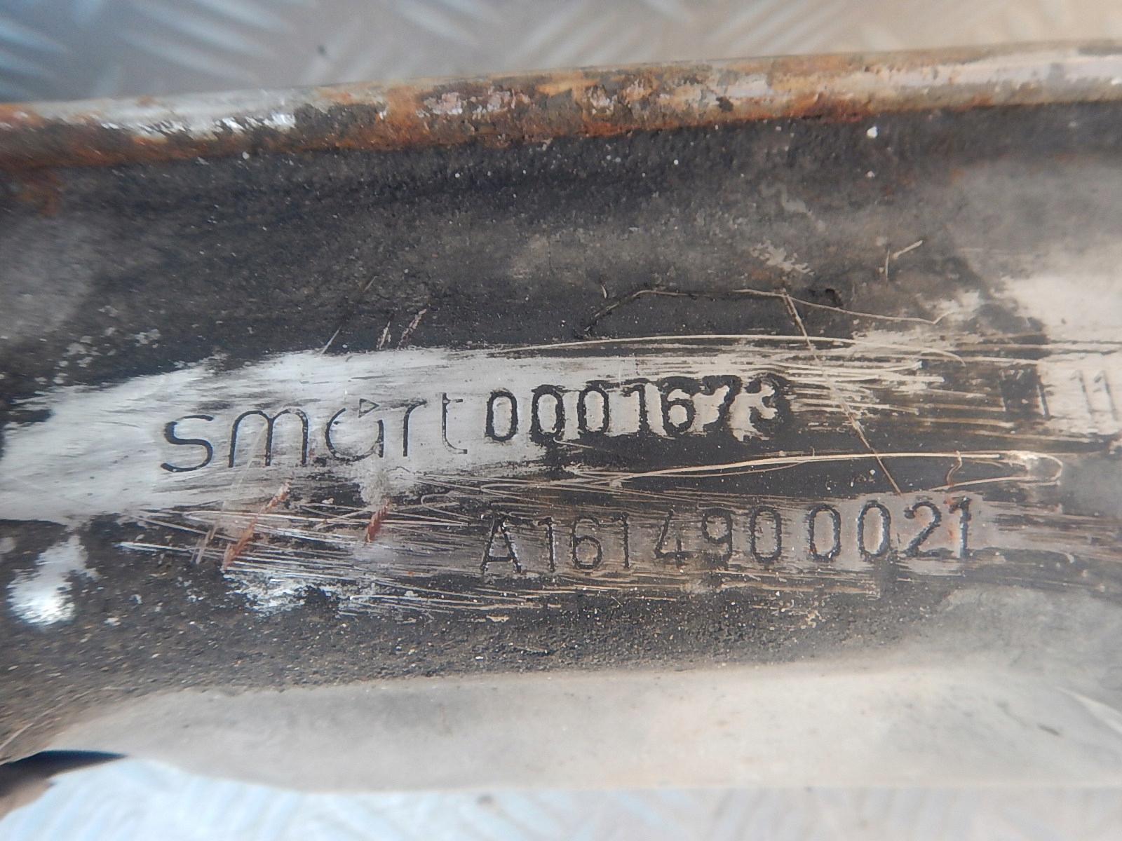 SMART FORTWO 0.8 CDI KATALIZATOR Jakość części (zgodnie z GVO) O - oryginał z logo producenta pojazdu (OE)