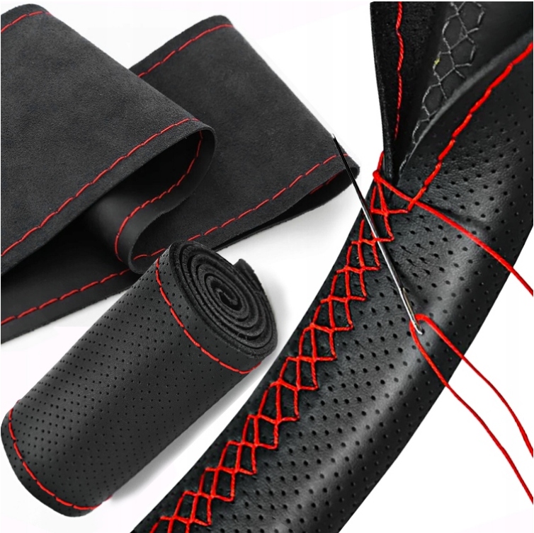 

Pokrowiec Na Kierownice Nakładka Skóra Do Obszycia