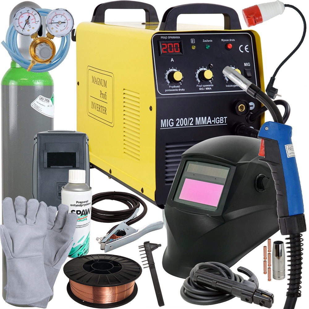 SPAWARKA 2w1 MIGOMAT Magnum zestaw MIG MMA